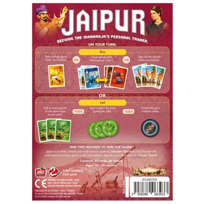 Board Game: Jaipur – Super Collectibles & Games