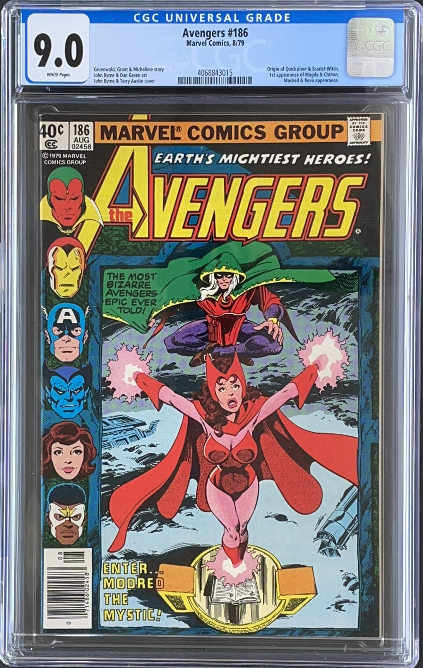 CGC Avengers #186 (9.0)