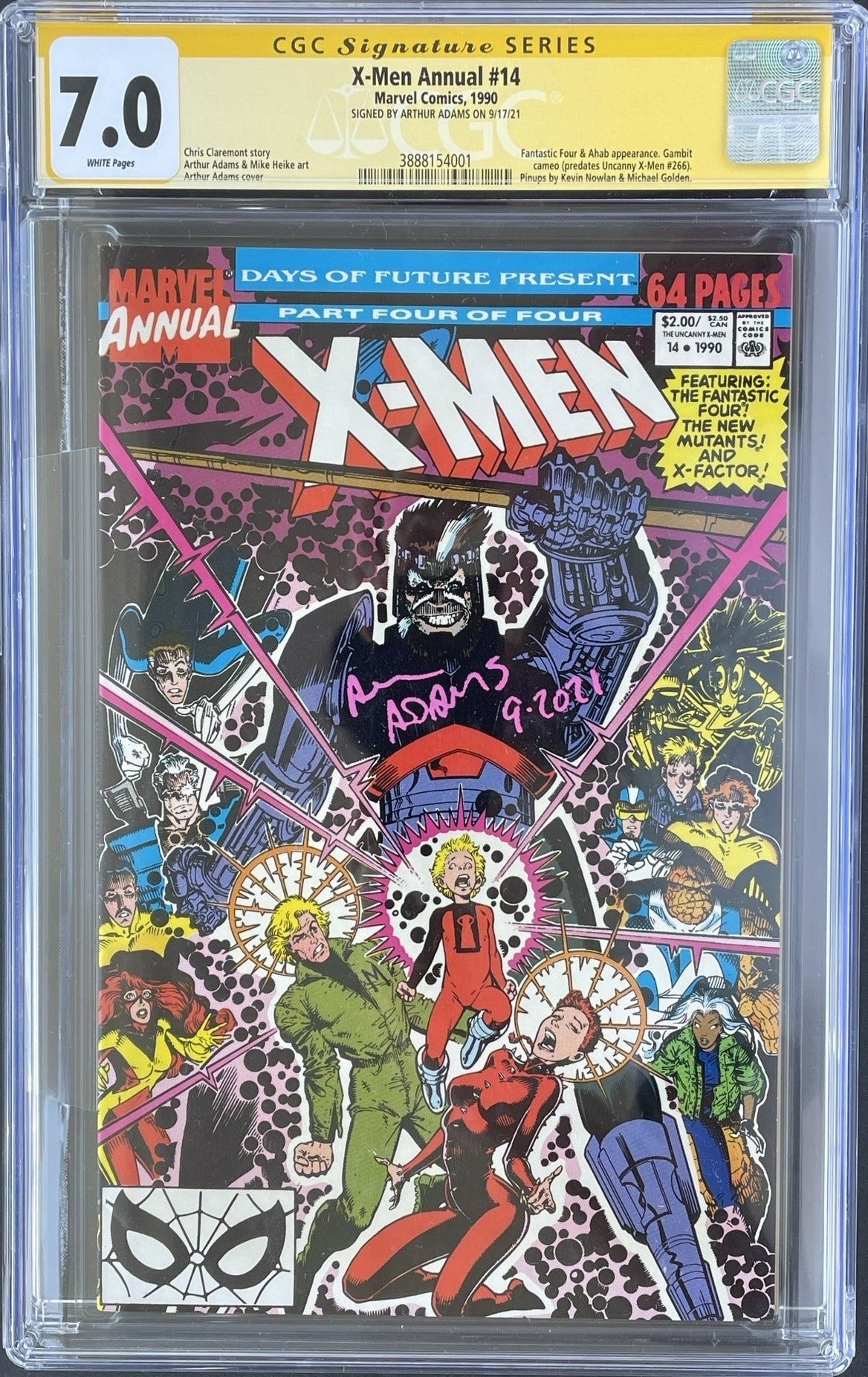 CGC X-Men Annual #14 - Signature Series (7.0)