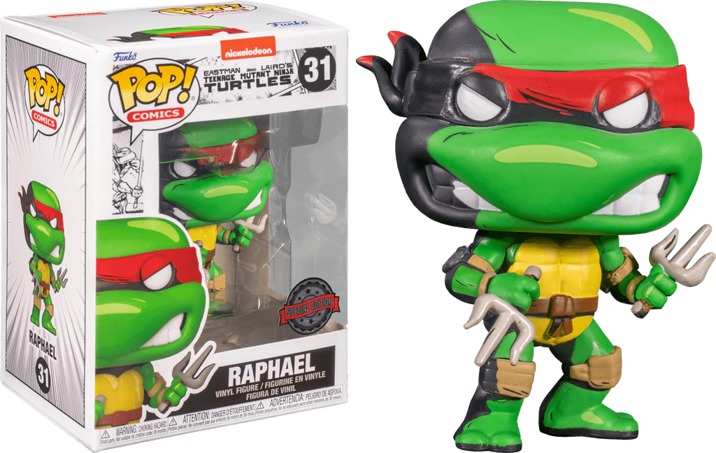 Funko Exclusive: Eastman and Laird's TMNT Funko Pop! Vinyl Figures - Special Edition - FULL SET of 6 Pops!