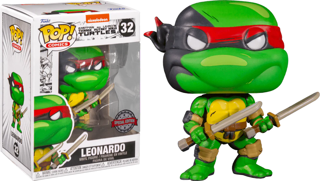 Funko Exclusive: Eastman and Laird's TMNT Funko Pop! Vinyl Figures - Special Edition - FULL SET of 6 Pops!