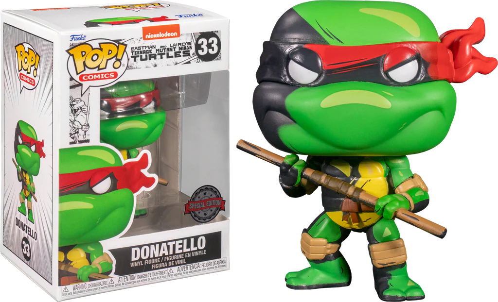 Funko Exclusive: Eastman and Laird's TMNT Funko Pop! Vinyl Figures - Special Edition - FULL SET of 6 Pops!