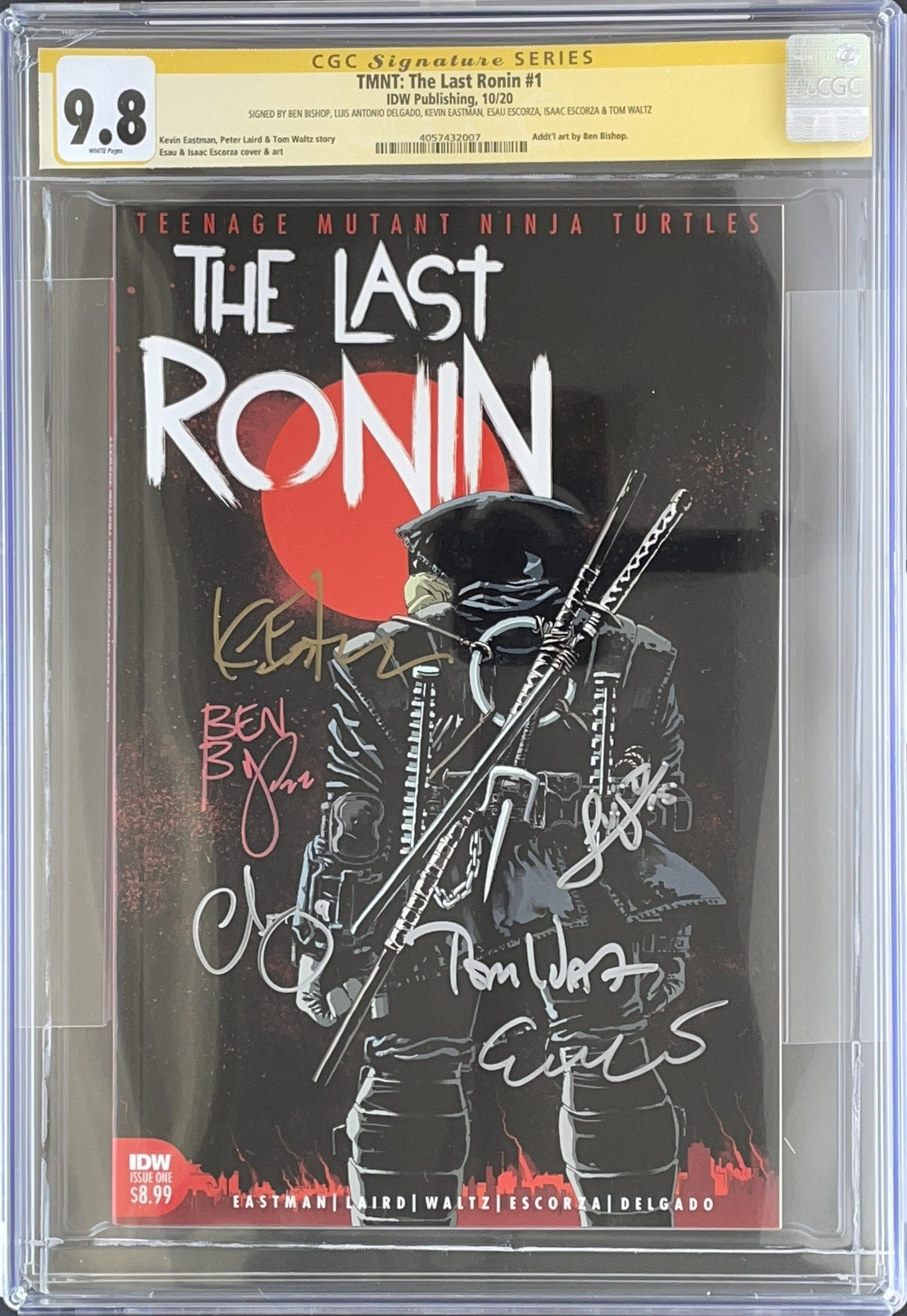 CGC TMNT: The Last Ronin #1 - Signature Series (9.8)