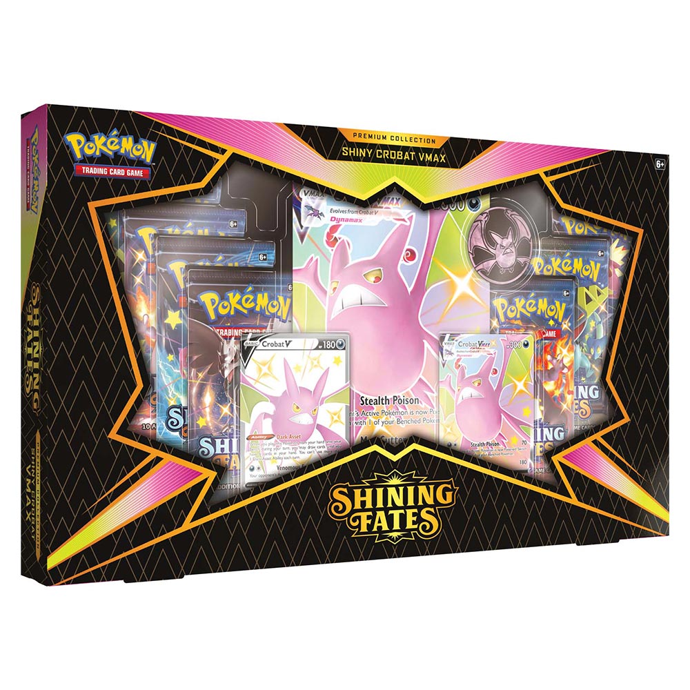 Pokemon: Shinning Fates Premium Collection Box - Shiny Crobat V