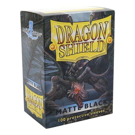 Sleeves  Dragon Shield  Box 100 Black MATTE