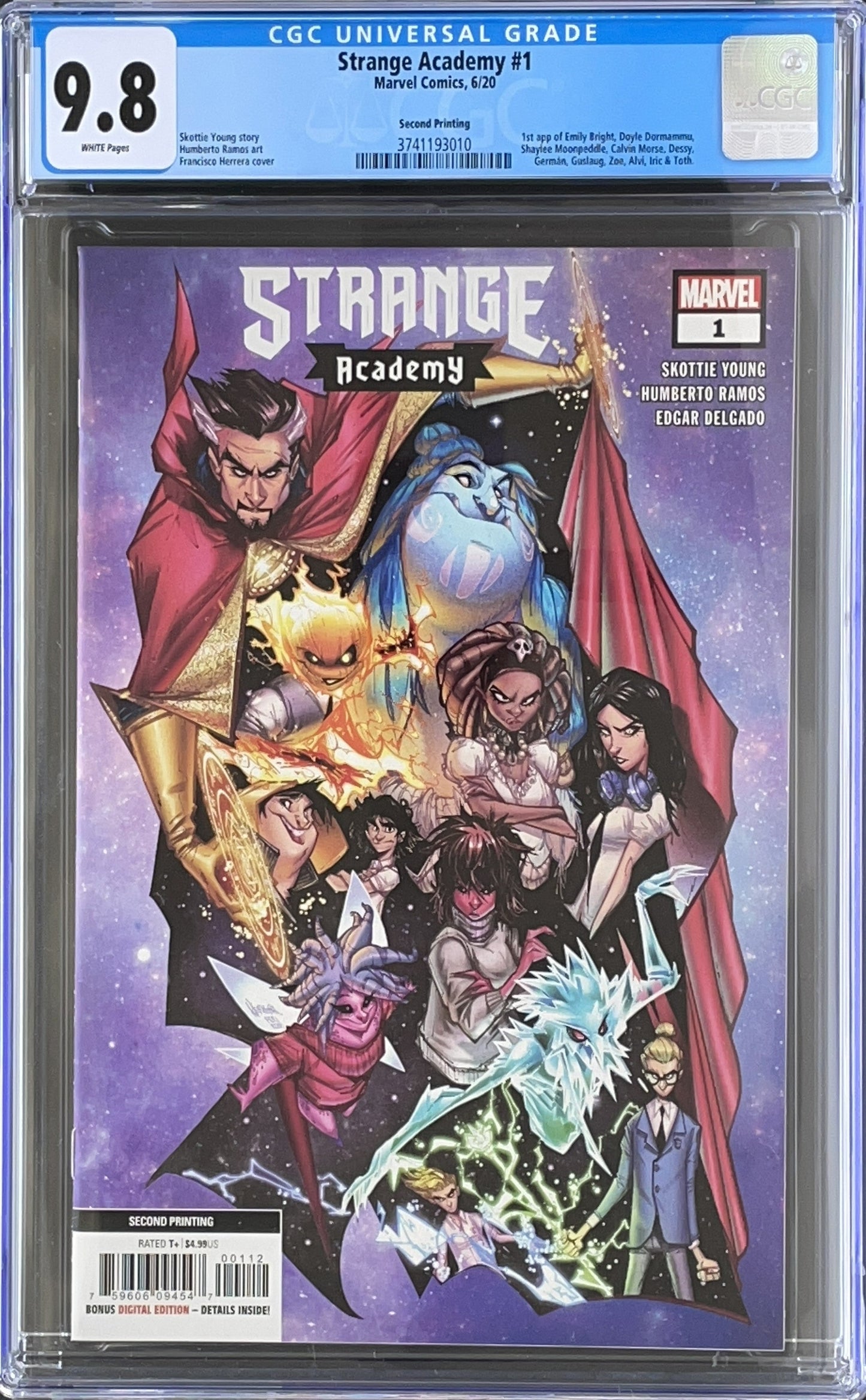 CGC Strange Academy #1 - Second Print (9.8)