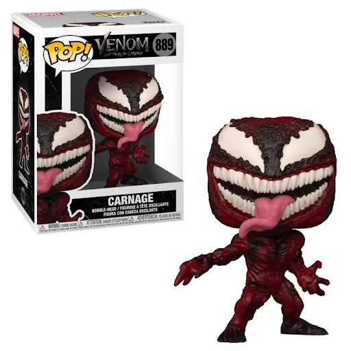 Funko: Venom Let There be Carnage (889) - Carnage Funko Pop! Vinyl Figure