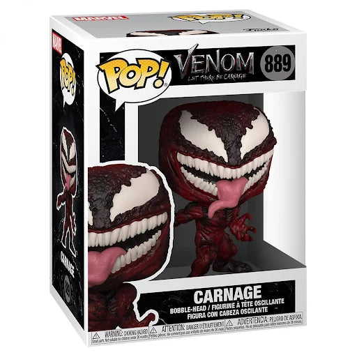 Funko: Venom Let There be Carnage (889) - Carnage Funko Pop! Vinyl Figure