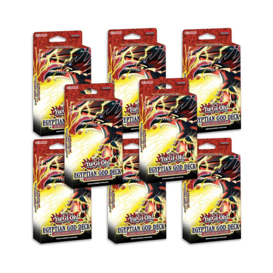 Yu-Gi-Oh!: Yu-Gi-Oh! Egyptian God Deck: Slifer the Sky Dragon Display 