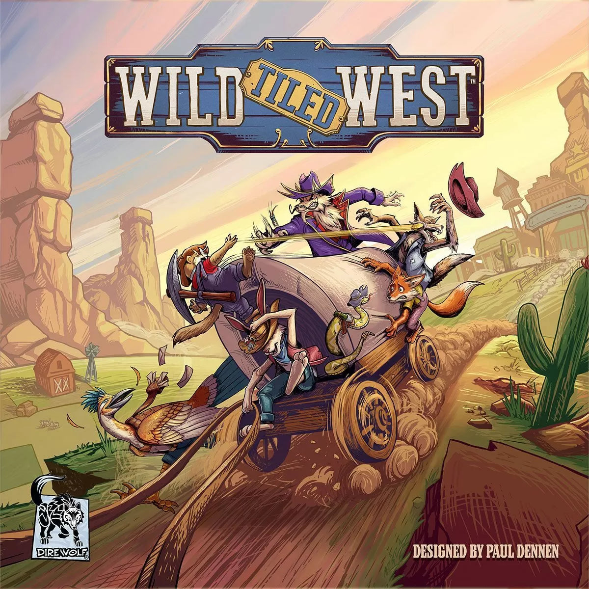 Board Game: Wild Tiled West