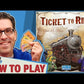 Ticket to Ride US Board Game How to play