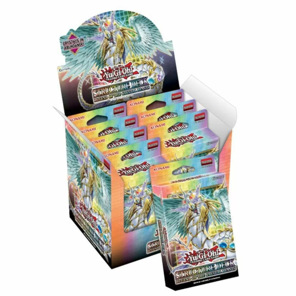 Yu-Gi-Oh!: Structure Deck: Legend of the Crystal Beasts! Display of 8